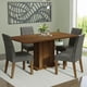 thumbnail image 1 of Juego de Comedor Mesa con Tapa de Madera Madesa Keila Marrón/Plata, 1 of 10