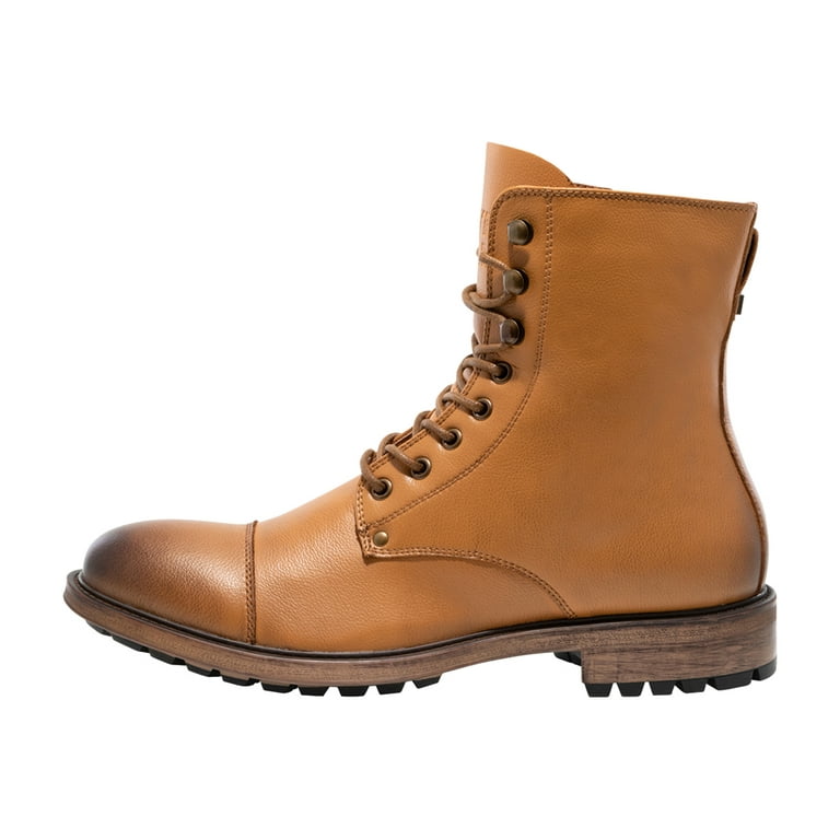 J75 by Jump Cylinder Pebble Leather Upper Cap-toe Lace-up