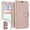 Rose Gold, variant on GSA Lux Flip Wallet Case for LG Aristo 4 Plus, Tribute Royal - Rose Gold