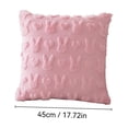 thumbnail image 2 of Easter Pillow Covers 18" x 18" Set of 1, Easter Decorations Cute Soft Plush Bunny Throw Pillow, Spring Farmhouse Decorations for Home Sofa Couch Living Room Bedroom, 2 of 6