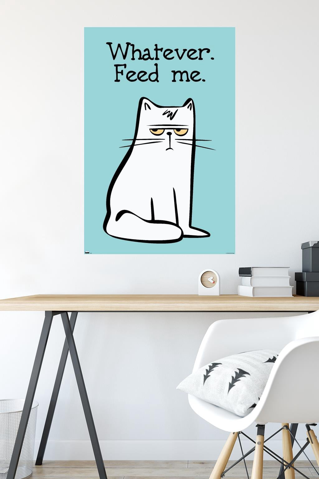 Whatever Feed Me Wall Poster, 22.375" x 34"