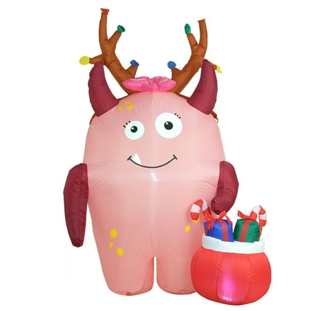 5ft Holiday Friendly Starga – Christmas Inflatable by Seasonal LLC