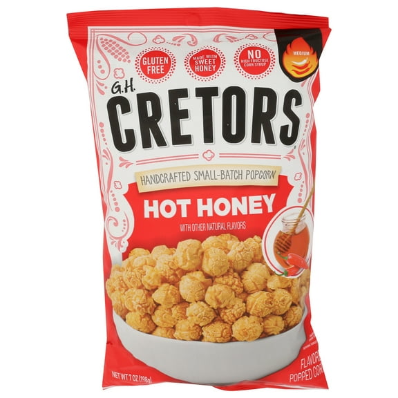 GH Cretors Hot Honey Popcorn 7 oz (Pack of 12)