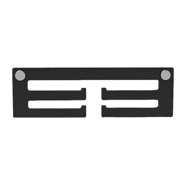 Soporte para colgar medallas deportivas para exteriores, colgador de pared Victory, color negro