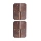 thumbnail image 1 of Bisagra cuadrada BuyWeek juego de 2 bisagras de 6 cm para muebles latón, 1 of 12