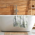 thumbnail image 7 of Green Eucalyptus Hand Towels, 2 PCS Sage Leaves Soft Absorbent Small Bath Towel Kitchen Dish Guest Towel for Bathroom Hotel Gym Spa, 7 of 7