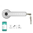 thumbnail image 1 of TTlock Tuya Smart Home Fingerprint Electronic Door Lock Password APP Mechanical Key Security Biometric Handle Lock ,Smart and Convenient, 1 of 5