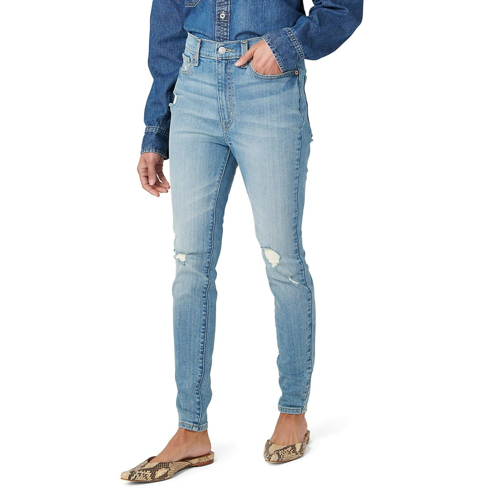 signature levi strauss high rise slim