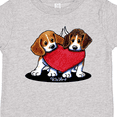 thumbnail image 4 of Inktastic Beagle Heartfelt Duo Boys or Girls Toddler T-Shirt, 4 of 5