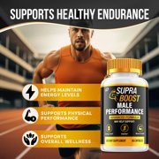 Supra Boost Capsules – SupraBoost Vitamin Complex Pills, Energy, 2 Pack, 120 Capsules