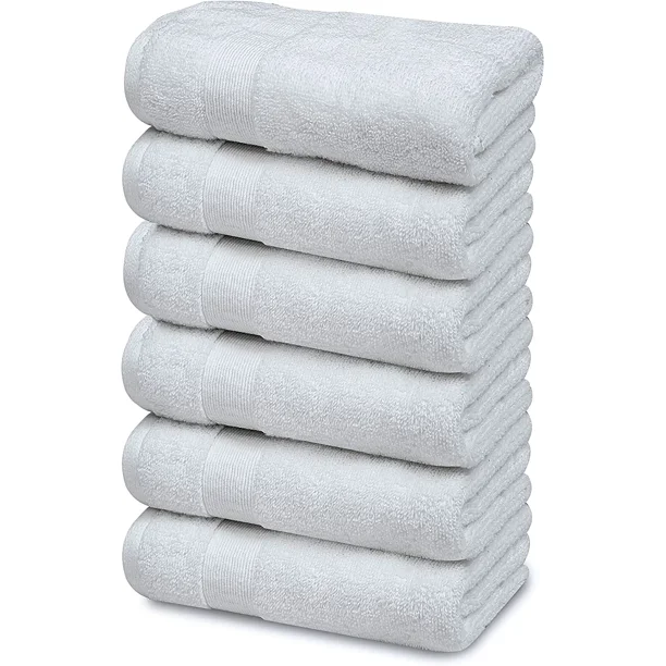 White Salon Towels - 16 x 27 Inch Soft Cotton