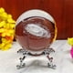 thumbnail image 3 of 3D Vía Láctea Galaxy 80mm Bola de cristal con base de cristal Juguetes de aprendizaje Regalo educativo para niños Xemadio CZJJ-ZH42-2, 3 of 5
