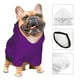 thumbnail image 3 of Fotbe Purple Sudadera con Estampado para Perros Pequeños – Suéter con Capucha para Mascotas, Tela Suave de Forro Polar con Bolsillo-Large, 3 of 7