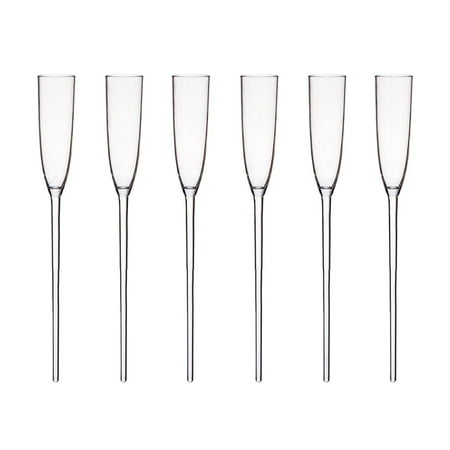 

Cold Drink Cups Leak Proof Tumbler Floating Champagne Flutes Floating Champagne Glasses for The Pool Floating Wine Glass Champagne Flutes Bouquet Vintage Acrylic Colorful Transparent Glasses