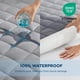 thumbnail image 3 of Protector de colchón impermeable Bedsure acolchado Queen Grey, 3 of 7