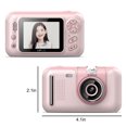 thumbnail image 3 of 4K Digital Camera Qwtwty Children's Digital Camera 3-10 Years Old Christmas Birthday Gift 2.4 Inch 1080P Toddler Camera Portable Handheld Reversible Children's Digital 32GB Memory Camer, 3 of 8