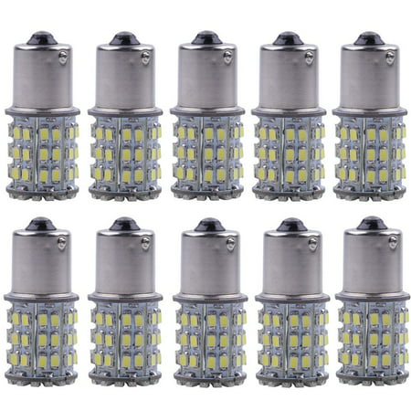 LED 64SMD BA15S 1156 1141 1003 LED Light bulbs Trailer Car Interior Light Bulbs (Super (Best Led Bulbs For Cars)