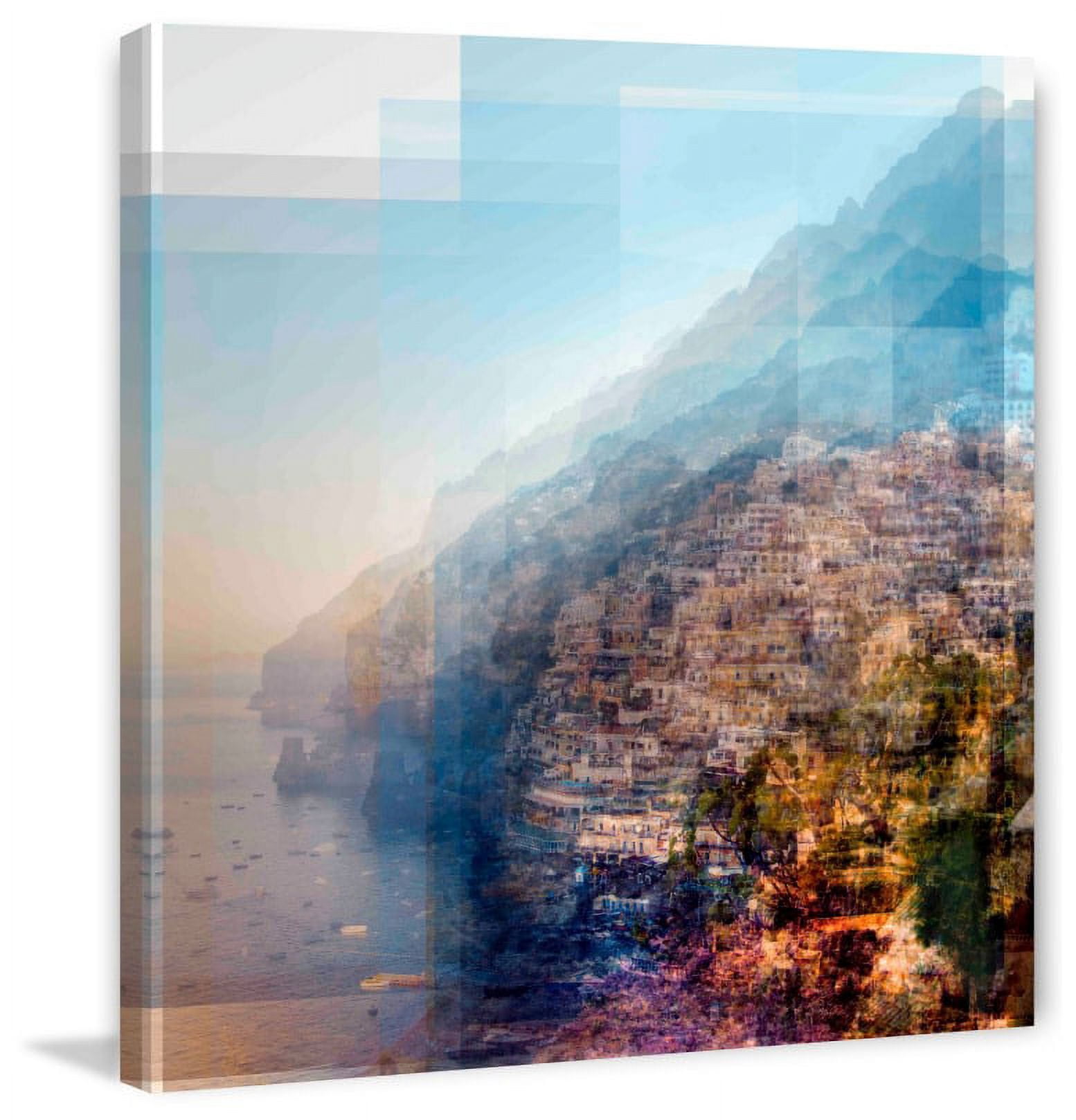 Marmont Hill "Positano 2" Painting Print on Canvas