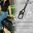 thumbnail image 5 of Ahiller Ahiller Wallet Chain for Men, Lockable Carabiner with Tungsten Steel Taper, Heavy Duty Chain for Key Pocket Belt, 5 of 7