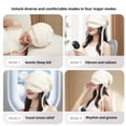 thumbnail image 6 of Electric Head Massage Cap with Heat Therapy, Smart Eye and Temple Massager with 6 Airbags and 3 Heat Modes for Relaxation and Sleep Support, 6 of 8