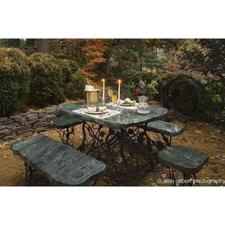 Stone Age Creations Ts Os 1 Tropical Storm Polished Jade Stone Age Creations Ts Os 1 Tropical Storm Polished Jade Dining Table Set