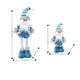 thumbnail image 2 of Adorno Navideño Telescópico de Papá Noel y Muñeco de Nieve | Decoración Festiva Elástica | Figura de Poliéster para Escritorio, Ideal para El Hogar, La Oficina y La Tienda | Juguete Navideño de Altur, 2 of 4