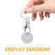 thumbnail image 5 of unbranded 4Ud Llavero Colgante Señal De Carrito De Color Plata Metal Duradero Para Uso Diario Y Regalo, 5 of 6