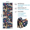thumbnail image 2 of Beagle Dog Dog and Pioneer Flower Hot Yoga Mat Towel Non Slip for Hot Yoga - Quick-Drying Yoga Mat Cover with 4 Corner Pockets with Travel Bag - Hot Yoga Towel Non Slip 70"x26", 2 of 6