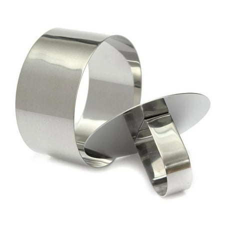 

Round Mousse Mould Cake Steel Ring Pastry Mold Baking U2Y8 L0Z0 Tool new. O0N7