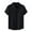 Black, variant on AherBiu Mens Shirts Short Sleeve Button down Cotton Linen Casual Shirts Summer Beach Weddings Shirt,M-5XL