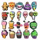 thumbnail image 4 of Halloween 1pcs Tema Terror Comida Fantasma crocs Charms jibbitz DIY Zuecos Zapato Aceessories Ajuste Sandalias pin Decoración Niños Regalos, 4 of 4