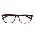 thumbnail image 2 of Jones New York Mens Metal Brown Rectangle Eyewear Frame, J527 54mm, 2 of 5