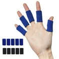 thumbnail image 5 of Sport Finger Guard, 5/10Pcs Outdoor Basketball Volleyball Finger Sleeve Guards Thumb Protectors, 5 of 8