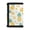 Pineapple & Orange Slice Tropical Print, variant on FUIALDOLG Golfing Skeleton Trifold Pouch, Polyester Fabric Toddler Wallet for Outdoor Sports, Slim Lightweight Youth Wallet