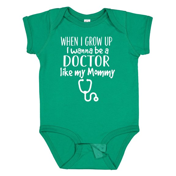 Inktastic Future Doctor Like Mommy Girls Baby Bodysuit