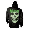 thumbnail image 2 of Misfits Unisex Hoodie: Glow Jurek Skull (back print), 2 of 3