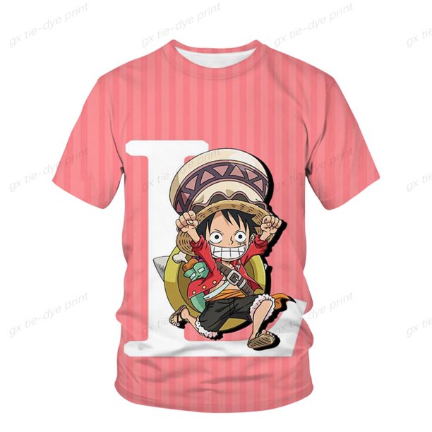 Anime una pieza película Z mono D Luffy capitán Cosplay disfraz niños camiseta verano niños Casual Top camiseta 2023 Hot130 heqiyong CONDUJO