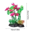 thumbnail image 3 of Cififendec Artificial Aquarium Plants, 7.87"×7.09", Non-Toxic Fake Seaweed Ornaments, Realistic Plastic Water Grass Decor for Fish Tank Landscaping, 3 of 5