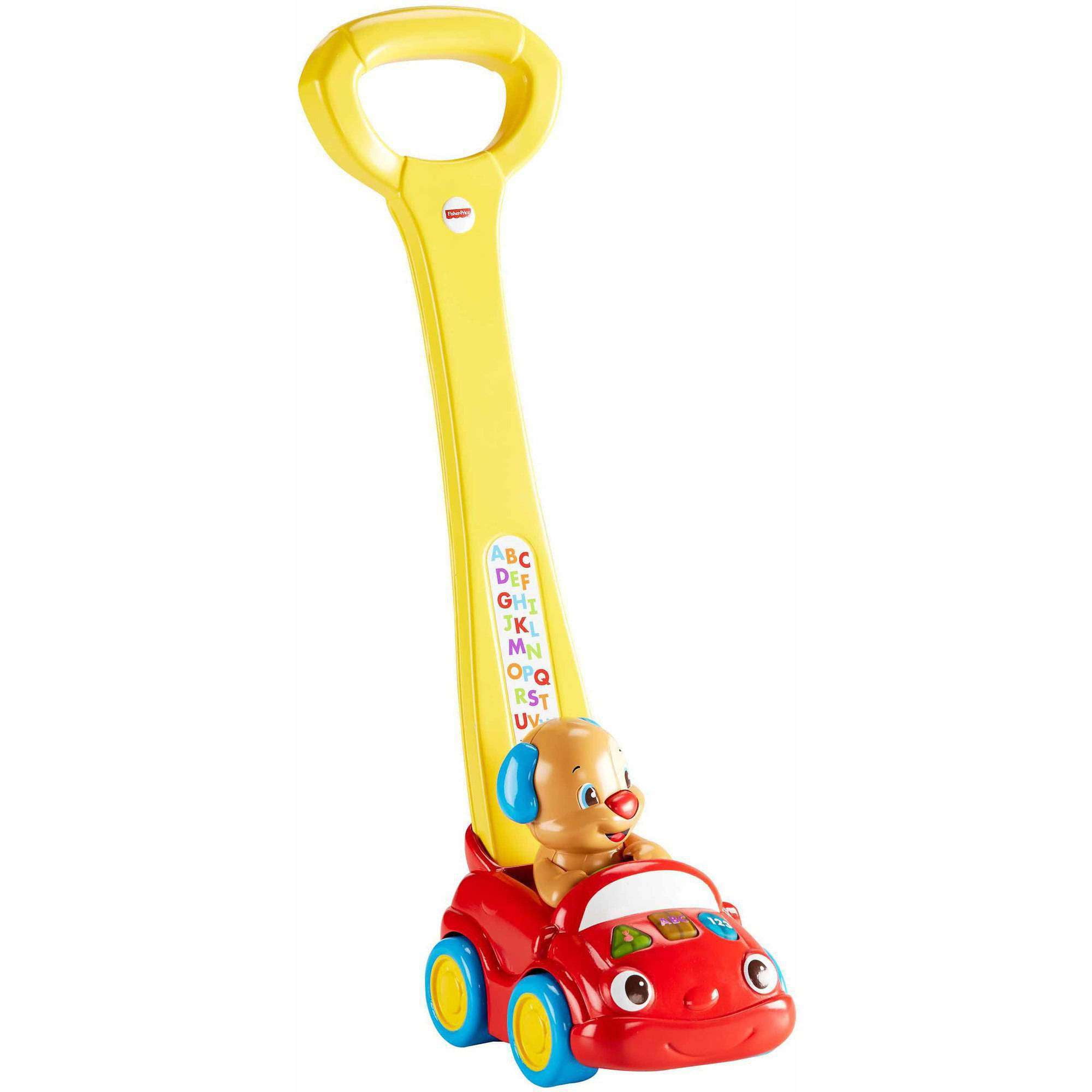 Fisher-Price Laugh & Learm Puppy's Smart Stages Push Car 2 Ways to Play New 