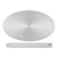 thumbnail image 1 of Heat Diffuser Plates for Gas Electric Stoves, Heavy Duty Stainless Steel Cooking Induction Adapter Plate for Glass Cooktop, Detachable Handle Induction Cooktop Converter Plate, 1 Pcs, 6.3x6.3"(D), 1 of 8