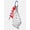 White Bandana, variant on Women's Americana Bag Charm, White Bandana