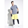 thumbnail image 3 of Expert Brand USA-Made Men's TriTec Activewear Crewneck T-shirt, Charcoal, XL, 3 of 5