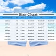 thumbnail image 3 of Boy's Girls Sports Shorts, Lightweight Athletic Running Kids Casual Elastic Waist Drawstring Summer cotton Shorts with Pockets Light Blue 5Y, 3 of 5