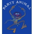 thumbnail image 2 of Men's The Muppets Party Animal Graphic Tee Royal Blue Large, 2 of 4