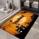 thumbnail image 1 of Alfombras de baño, alfombras para sala de estar, alfombra de área, alfombra de baño, felpudo de Halloween con estampado de calabaza, felpudo de Acción de Gracias, felpudo duradero y fácil de mantener,, 1 of 6