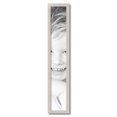 thumbnail image 2 of ArtToFrames 6" x 37" Slanted Lip White Picture Frame, 6x37 inch White Wood Poster Frame (WOM-4825),  Pack, 2 of 7
