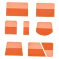 thumbnail image 5 of JISADER 8 Pieces PPF Squeegees for Vinyl Window Tint Tools TPU Squeegees for Car Wrap Installations Wallpaper Household Cleaning Orange, 5 of 9