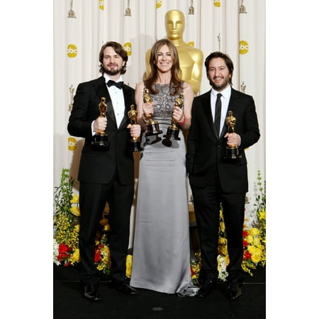 Mark Boal Kathryn Bigelow Greg Shapiro Best Feature Film For The Hurt Locker In The Press Room For 82Nd Annual Academy Awards Oscars Ceremony - Press Room The Kodak Theatre Los Angeles Ca March 7