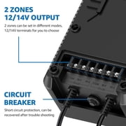 SUNVIE 300W Low Voltage Landscape Transformer Step Down with Timer and Photocell Sensor