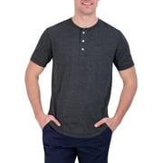 Chaps Men's Short Sleeve Coastland Wash Henley T-shirt-Size XS-2X